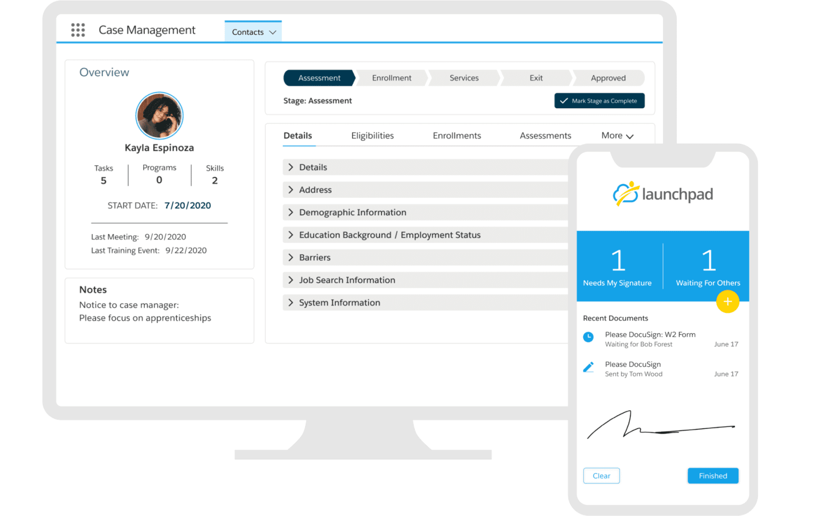 Launchpad Product - Case Management